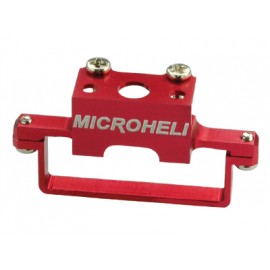 Aluminum DS35 Tail Servo Mount (RED) - BLADE 130X RED BULL Aluminum DS35 Tail Servo Mount (RED) - BLADE 130X RED BULL