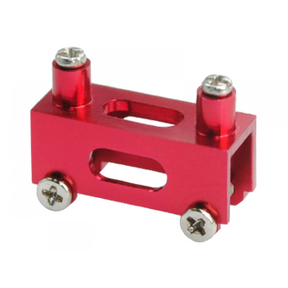 Aluminum Tail Canopy Mount (RED) - BLADE 130X RED BULL