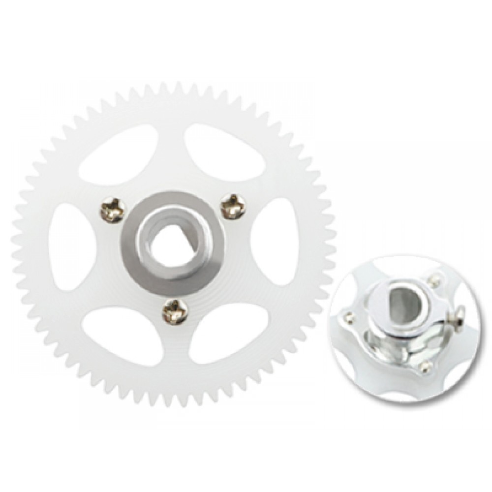 CNC Delrin Main Gear w/ Hub set - BLADE 180QX / OZONE CNC Delrin Main Gear w/ Hub set - BLADE 180QX / OZONE