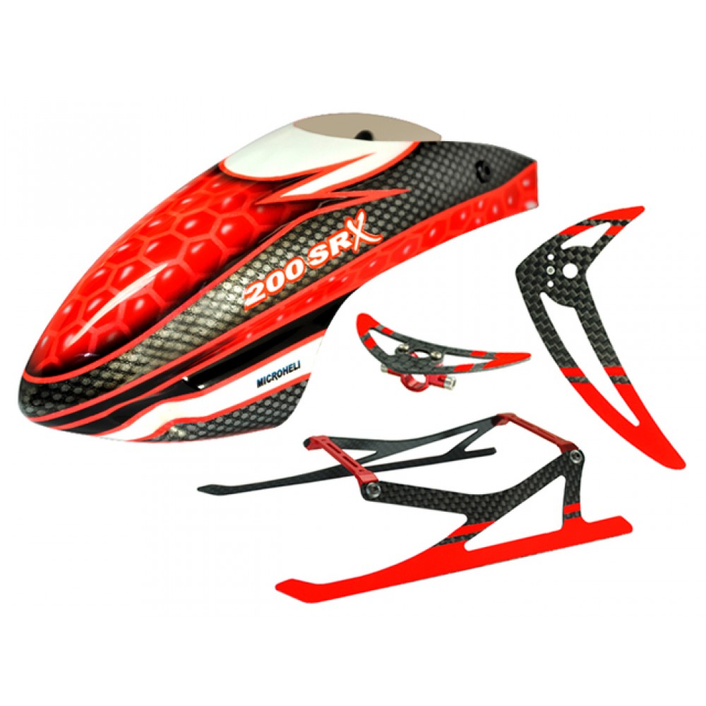 Blade 200 SR X Support Upgrade combo (RED) - BLADE 200 SRX Blade 200 SR X Support Upgrade combo (RED) - BLADE 200 SRX