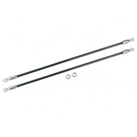2mm Carbon Tail Boom Support set - BLADE 200 SRX