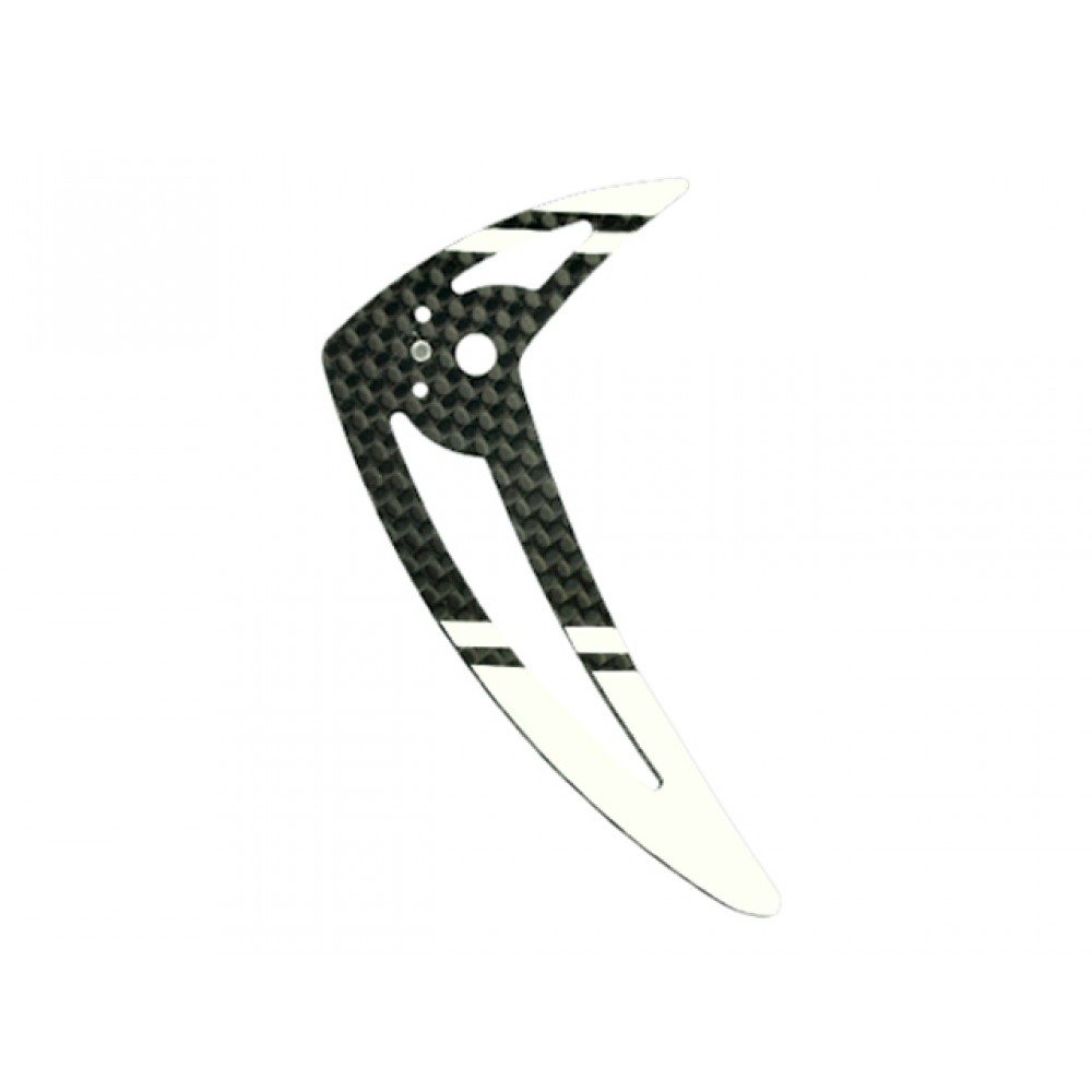 Carbon Fiber Vertical Fin (WHITE) - BLADE 200 SRX Carbon Fiber Vertical Fin (WHITE) - BLADE 200 SRX