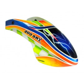 Airbrush Fiberglass X-Pro Canopy - BLADE 200 SRX Airbrush Fiberglass X-Pro Canopy - BLADE 200 SRX