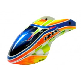 Airbrush Fiberglass X-Pro Canopy - BLADE 200 SRX Airbrush Fiberglass X-Pro Canopy - BLADE 200 SRX