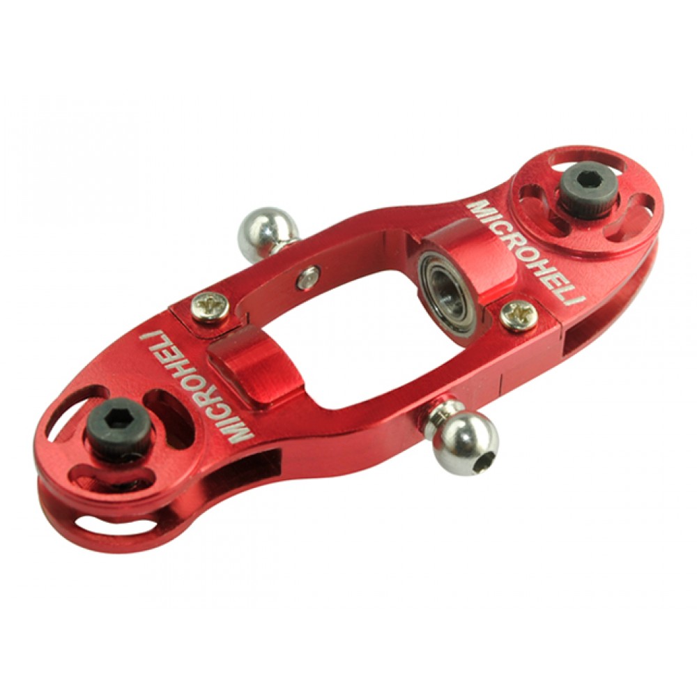 Precision CNC Aluminum Main Blade Grip set (RED) - BLADE 200 SRX/ 200 S