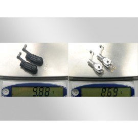 Aluminum Main Blade Grip w/ Thrust Bearing - BLADE 300X