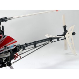 Aluminum/Carbon Tail Boom Support set - BLADE 300X Aluminum/Carbon Tail Boom Support set - BLADE 300X