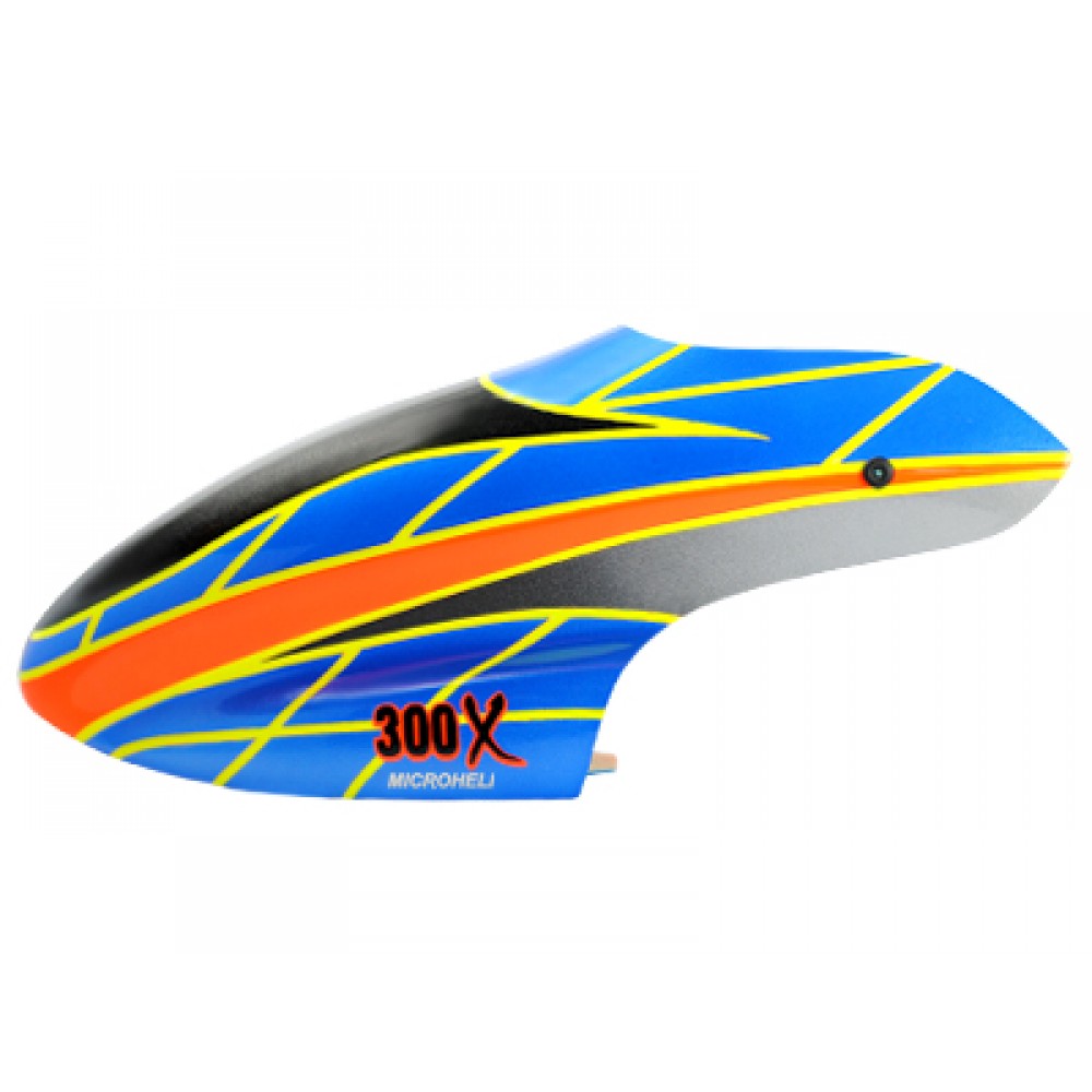 Airbrush Fiberglass Bluenet Canopy - BLADE 300X Airbrush Fiberglass Bluenet Canopy - BLADE 300X