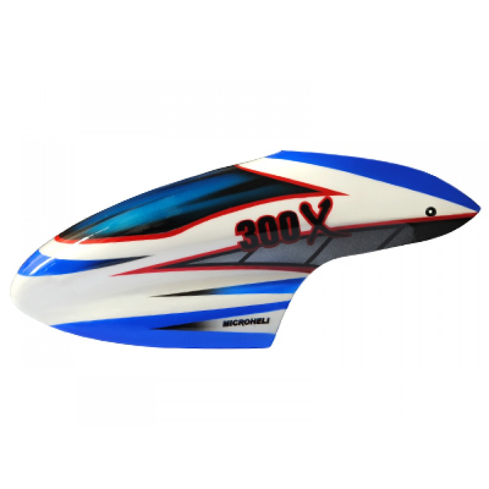 Airbrush Fiberglass Freestyle Canopy - BLADE 300X