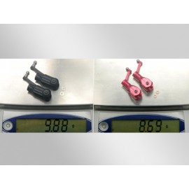 Aluminum Main Blade Grip w/ Thrust Bearing (GOLD) - BLADE 300X