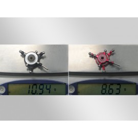 Precision CNC Aluminum Swashplate (RED) - BLADE 300X Precision CNC Aluminum Swashplate (RED) - BLADE 300X