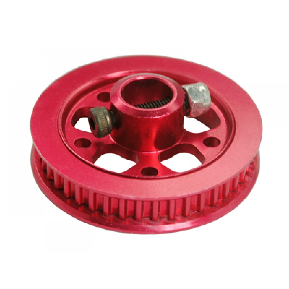 CNC Aluminum Tail Drive Pulley (RED) - BLADE 300X