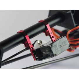 Aluminum Tail Servo Mount (RED) - BLADE 300X Aluminum Tail Servo Mount (RED) - BLADE 300X