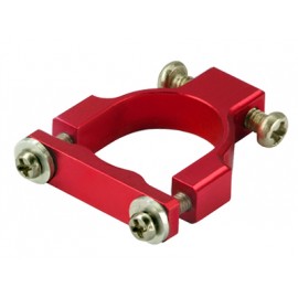 Aluminum Tail Boom Support Mount (RED) - BLADE 300X