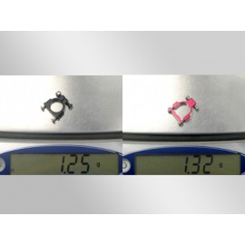 Aluminum Tail Boom Support Mount (RED) - BLADE 300X