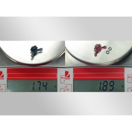 Precision CNC Aluminum Tail Pitch Slider (RED) - BLADE 300X Precision CNC Aluminum Tail Pitch Slider (RED) - BLADE 300X