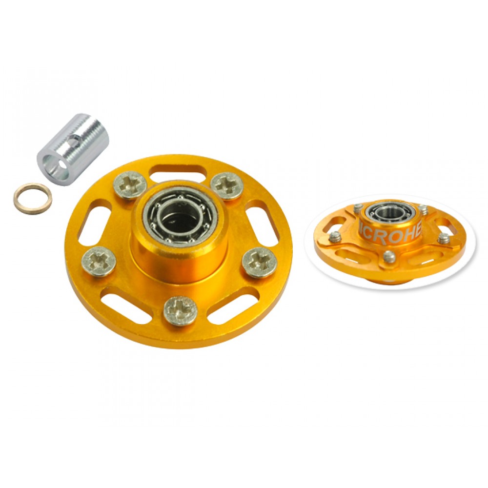 Aluminum Main Gear Hub (GOLD) (for MH Main Gear BLADE 300X)