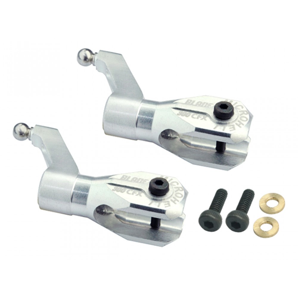 Aluminum Main Blade Grip w/ Thrust Bearing - BLADE 300 CFX