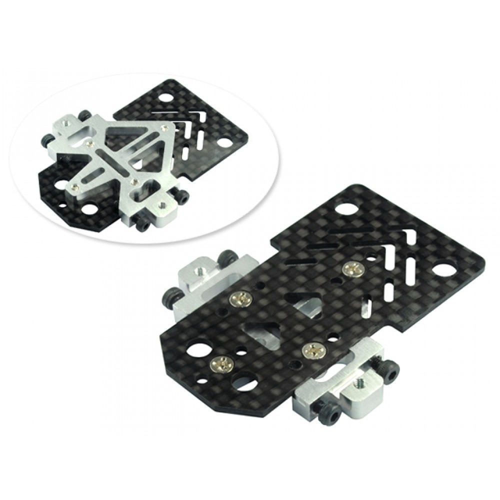 Aluminum/Carbon Fiber Bottom Frame - BLADE 300 CFX Aluminum/Carbon Fiber Bottom Frame - BLADE 300 CFX