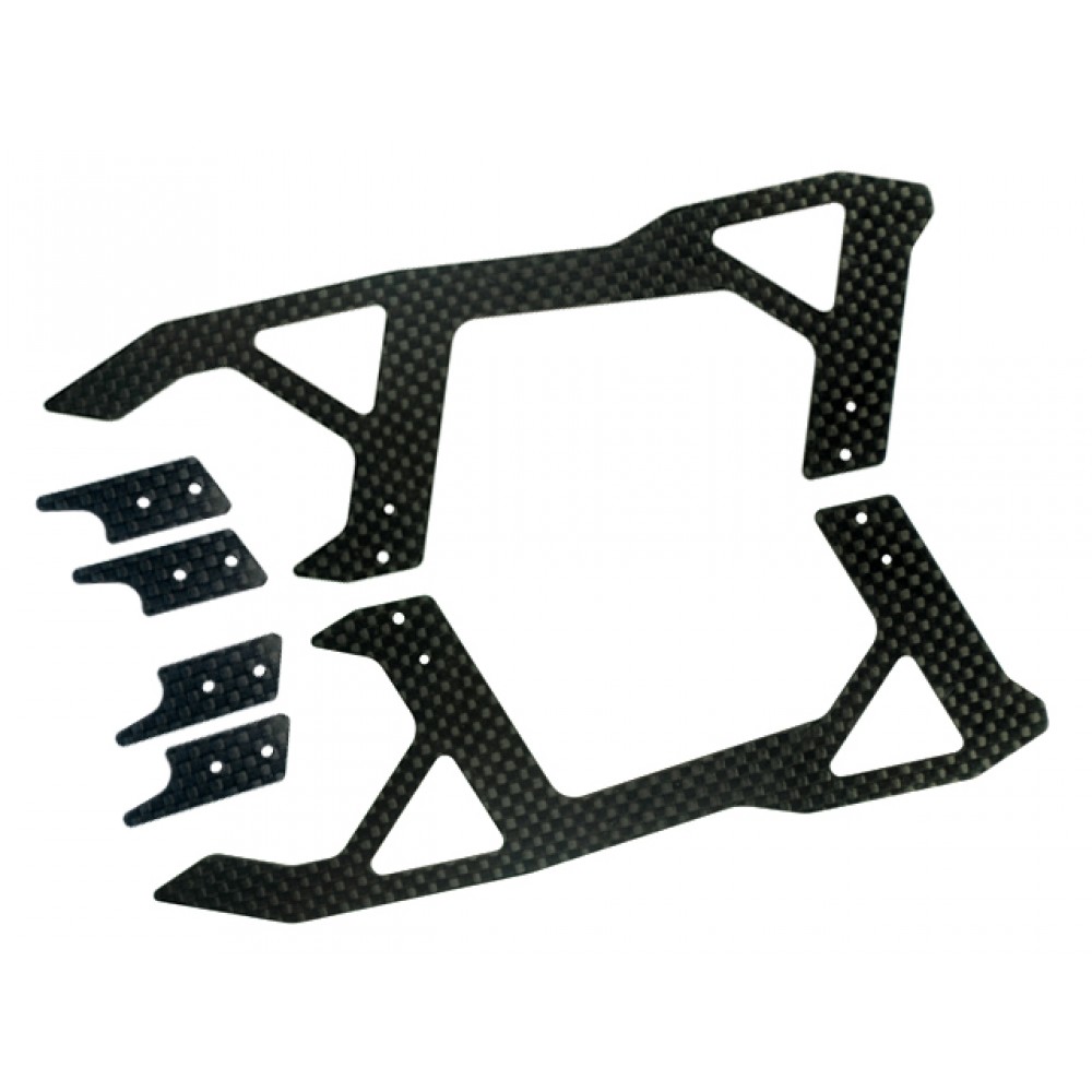 Carbon Fiber Landing Skids (for MH Landing Gear series Blade 250 CFX/ 270 CFX/ 300 CFX) Carbon Fiber Landing Skids (for MH Landing Gear series Blade 250 CFX/ 270 CFX/ 300 CFX)