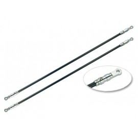 Aluminum/Carbon Tail Boom Support set - BLADE 300 CFX