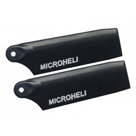 Plastic Tail Blade 47mm (BLACK) - BLADE 300 CFX