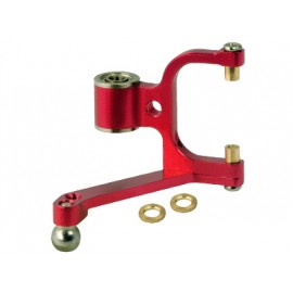 Aluminum Tail Pitch Lever (RED) - BLADE 300 CFX