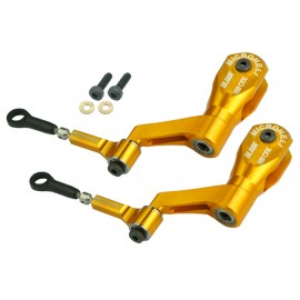 Precision CNC Aluminum DFC Head set (GOLD) - BLADE 300 CFX Precision CNC Aluminum DFC Head set (GOLD) - BLADE 300 CFX