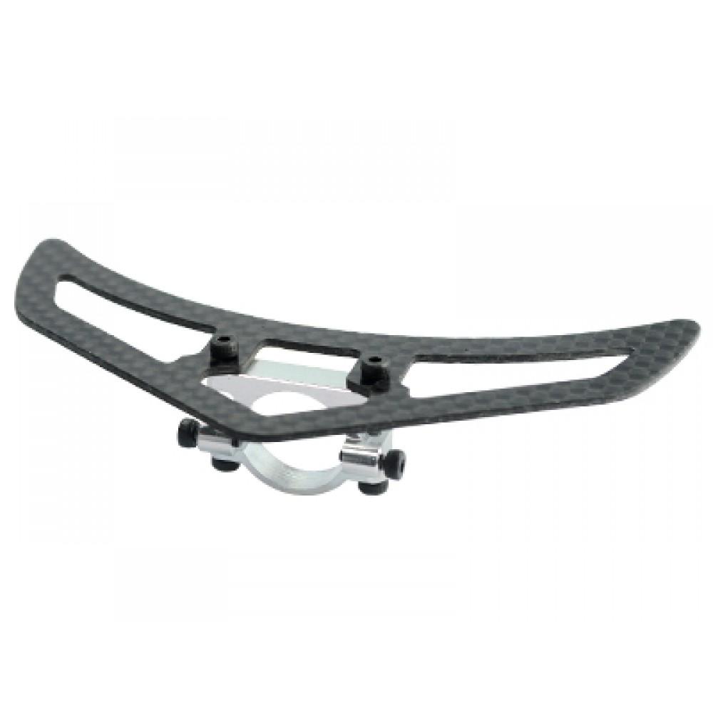 Aluminum Tail Boom Support Mount w/ Fin - BLADE 450X/3D/330X/330S Aluminum Tail Boom Support Mount w/ Fin - BLADE 450X/3D/330X/330S