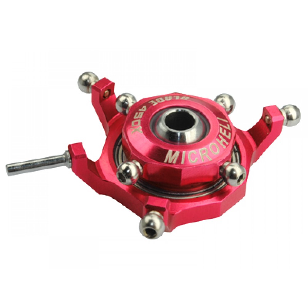 Precision CNC Aluminum Swashplate (RED) - BLADE 450X Precision CNC Aluminum Swashplate (RED) - BLADE 450X