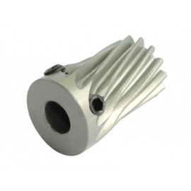 CNC Hardened Aluminum Helical Pinion 13T (for MH Gear series)