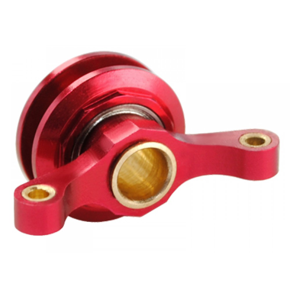 Precision CNC Aluminum Tail Pitch Slider (RED) - BLADE 450X/3D