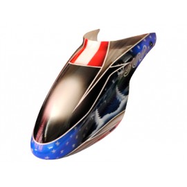 Airbrush Fiberglass Merry Christmas Canopy - BLADE 500X/3D Airbrush Fiberglass Merry Christmas Canopy - BLADE 500X/3D