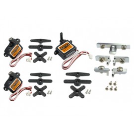 2 Digital Ultra-Micro Precision Servos and 1 Reversed Servo set