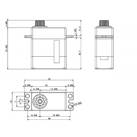 Precision HV Micro Servo Precision HV Micro Servo