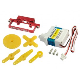 Digital Ultra-Micro Precision Servo HV set (RED) (Metal Gear) Digital Ultra-Micro Precision Servo HV set (RED) (Metal Gear)