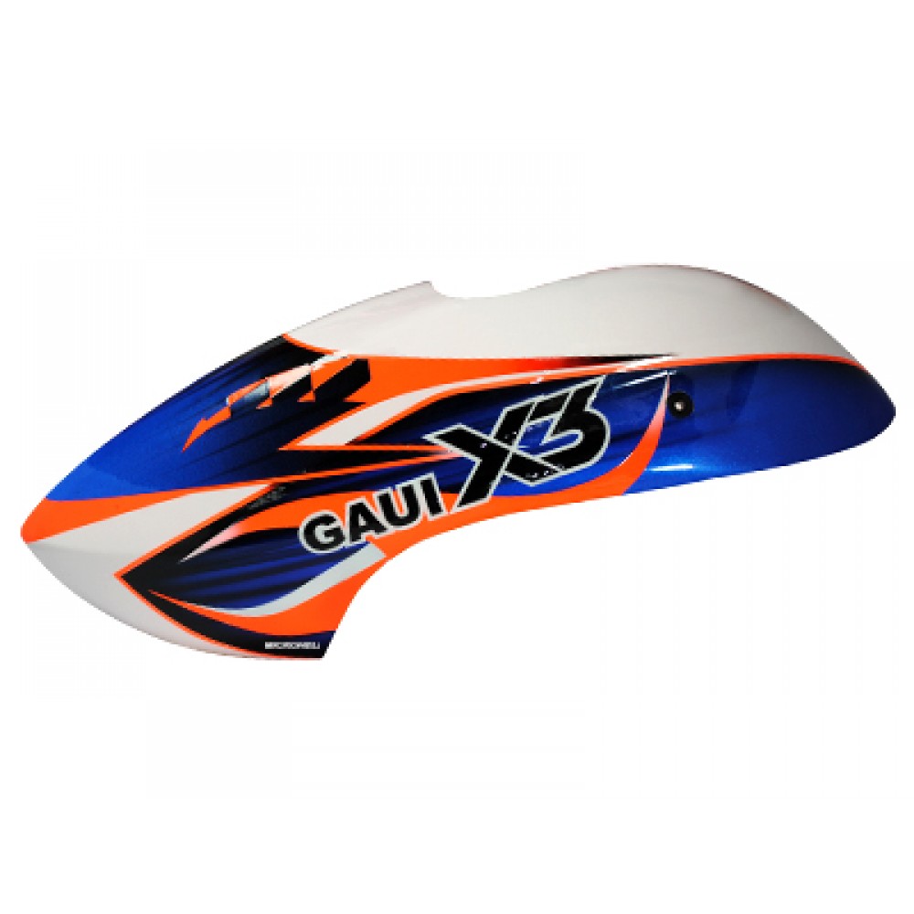 Airbrush Fiberglass Blue Sky Canopy - GAUI X3