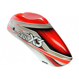 Airbrush Fiberglass F1 Racing Canopy - GAUI X3 Airbrush Fiberglass F1 Racing Canopy - GAUI X3