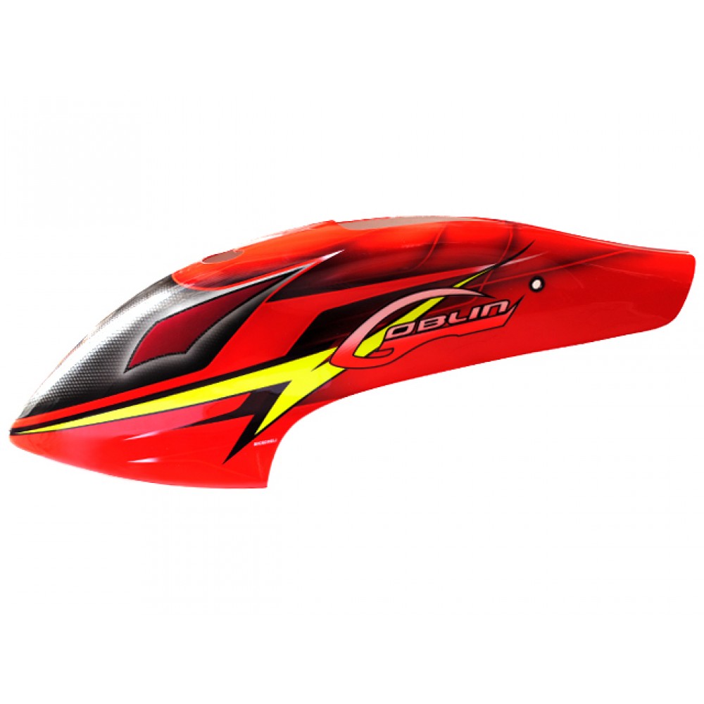 Airbrush Fiberglass Red Devil Canopy - GOBLIN 630/700 Airbrush Fiberglass Red Devil Canopy - GOBLIN 630/700