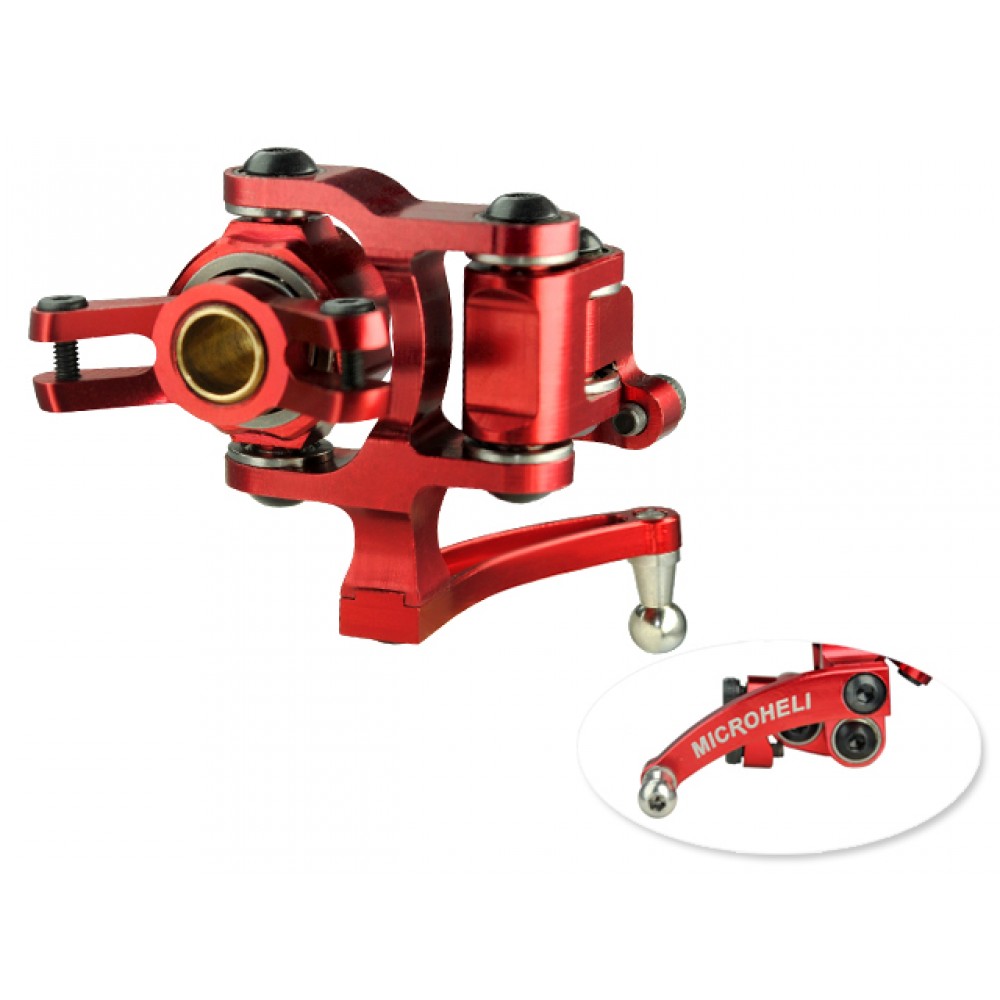 Aluminum Dual Arm Tail Pitch Lever/Slider (RED) - GOBLIN 630/700 Aluminum Dual Arm Tail Pitch Lever/Slider (RED) - GOBLIN 630/700