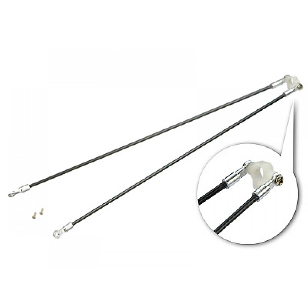 Carbon Tail Support w/ 3mm Boom Mount (for MH-MCPX006S/AS/VS)