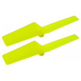 Plastic Tail Blade 42mm (YELLOW) - BLADE MCPX/S