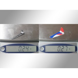 Carbon Fiber Vertical Fin set - BLADE MCPX/S Carbon Fiber Vertical Fin set - BLADE MCPX/S