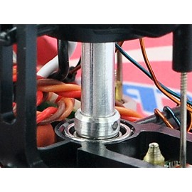 Precision CNC Hollow Aluminum Main Shaft/Collar set - BLADE MCPX/S Precision CNC Hollow Aluminum Main Shaft/Collar set - BLADE MCPX/S