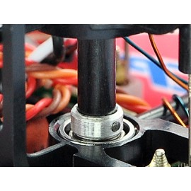 Precision CNC Solid Carbon Main Shaft/Collar set - BLADE MCPX/S Precision CNC Solid Carbon Main Shaft/Collar set - BLADE MCPX/S