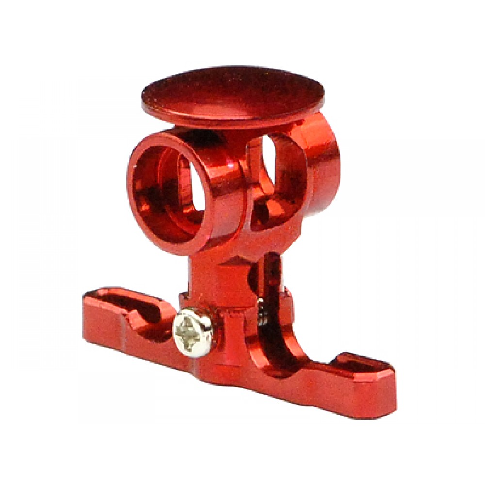 Precision CNC Aluminum Main Rotor Hub w/ Button (RED) - BLADE MCPX/S Precision CNC Aluminum Main Rotor Hub w/ Button (RED) - BLADE MCPX/S