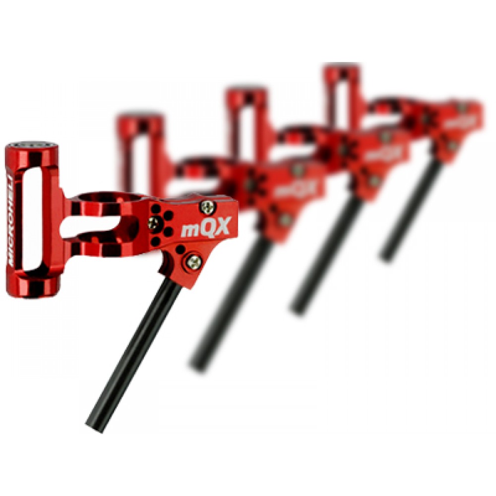 Aluminum Motor Mount set (RED) - BLADE MQX Aluminum Motor Mount set (RED) - BLADE MQX