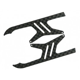 Carbon Fiber Landing Skids (for MH-MSRX006/106) Carbon Fiber Landing Skids (for MH-MSRX006/106)