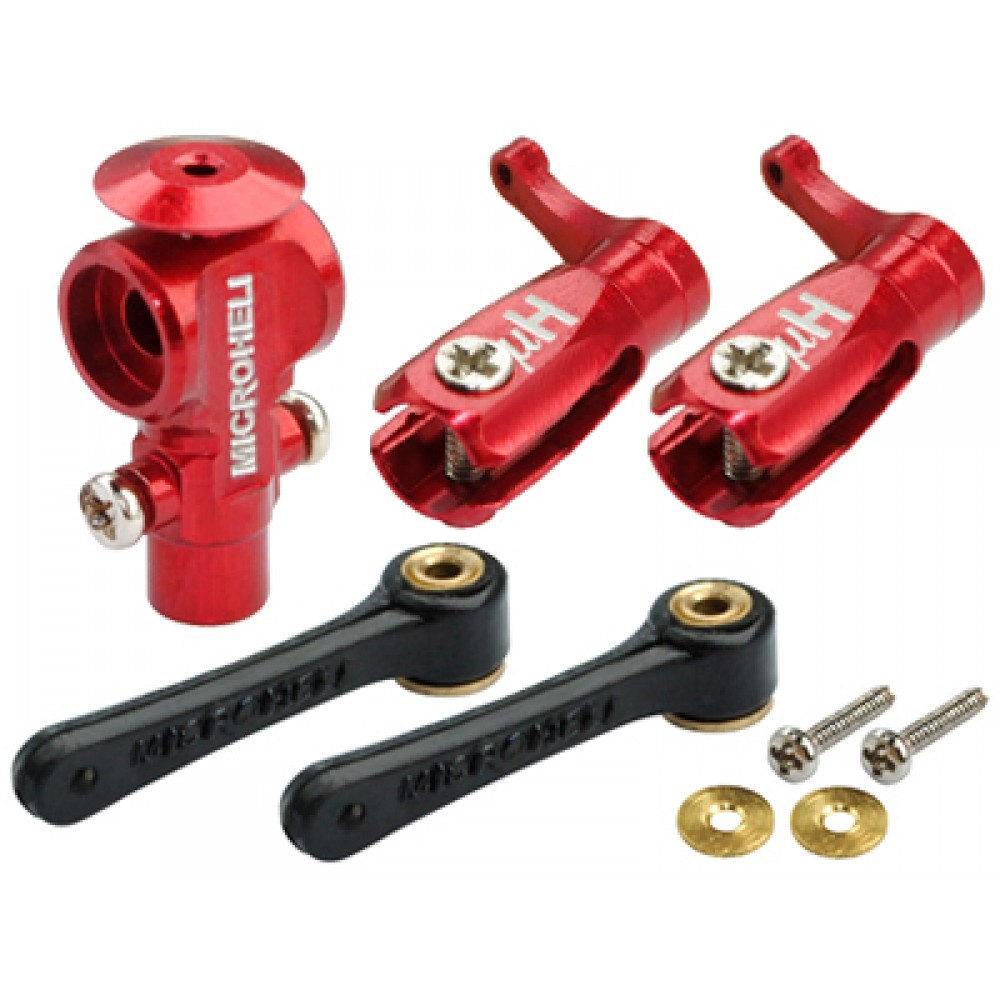 CNC DFC Main Rotor package (RED) - BLADE NANO CPX / CPS / S2 / S3 CNC DFC Main Rotor package (RED) - BLADE NANO CPX / CPS / S2 / S3