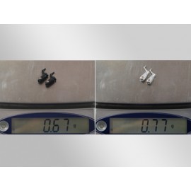 Aluminum Triple Bearing Main Blade Grip - BLADE NANO CPX / CPS / S2 / S3